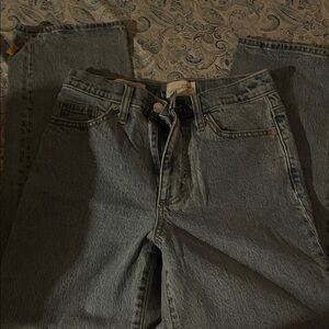 Universal Denim Blue Women's Straight Jeans